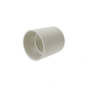 50 mm PVC High Pressure Fitting Straight Connector/Socket-White