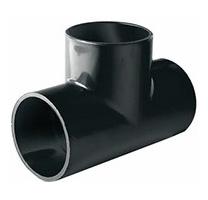 50 mm PVC Jacuzzi Pool Fitting T-Piece-Black