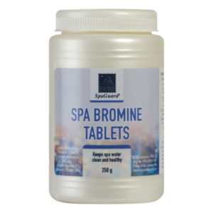 Image of a 250 Gram Container of Bromine Spa, Jacuzzi, Hot Tub Tablets