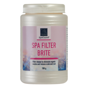 Image of a 100 gram Tub of SpaGuard® Filter Brite